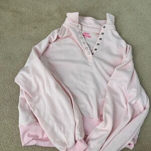 Sassy Attack Pink Snap Pullover